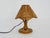 1950s Vintage Table Lamp with Caning in Bamboo and Rattan, 1950s For Sale - Image 5 of 10