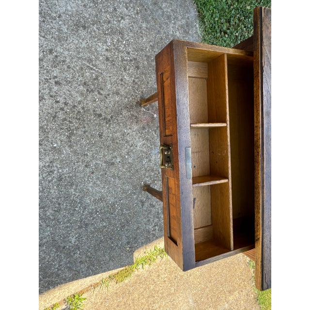 Small side table with drawer. A single piece in old craftsmanship made by hand.