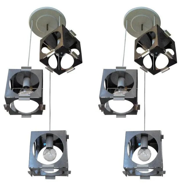 1970s Reggiani Italian Pendants - a Pair For Sale - Image 11 of 11