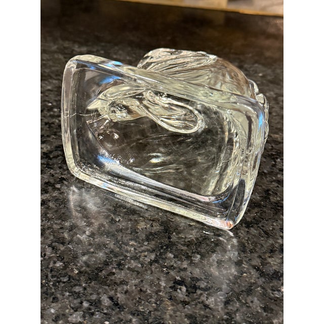 Mid-Century Modern 1940’s Horse Equestrian Bookend Paperweight Federal Glass For Sale - Image 3 of 11
