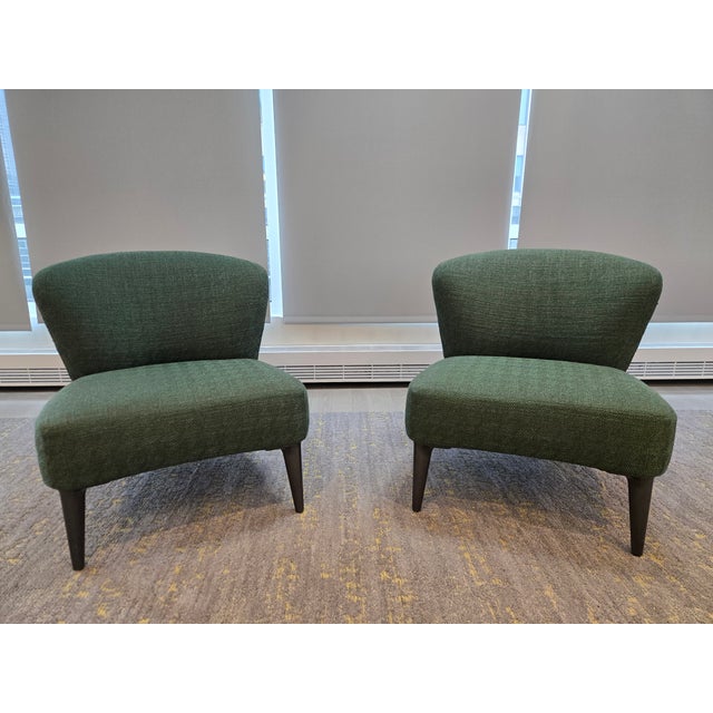 Contemporary Minotti Aston Armchair - A Pair For Sale - Image 3 of 9