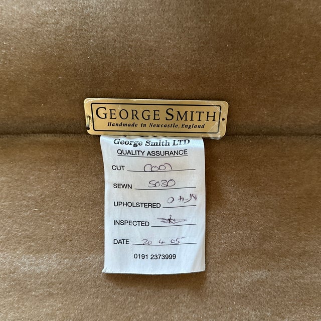 English George Smith Traditional Rolled Arm Sofa For Sale - Image 3 of 8