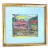 Mid Century Farmhouse Mini American Impressionist Painting, Vintage Framed For Sale