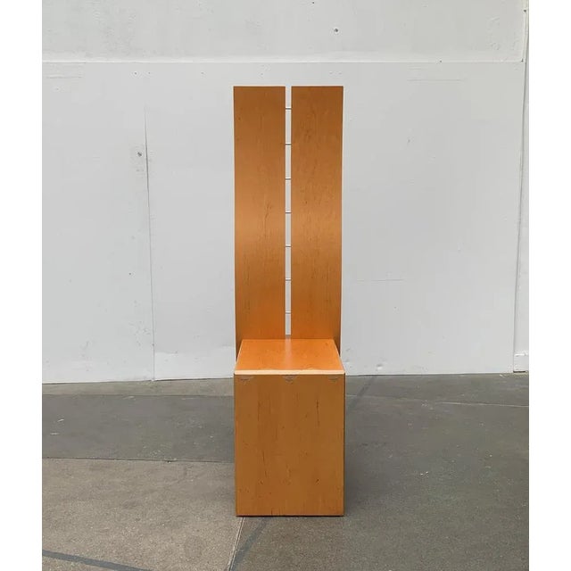 Postmodern High Back Chair For Sale - Image 14 of 18