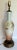 Antique Original Signed Hand-Painted Floral Table Lamp For Sale - Image 10 of 13