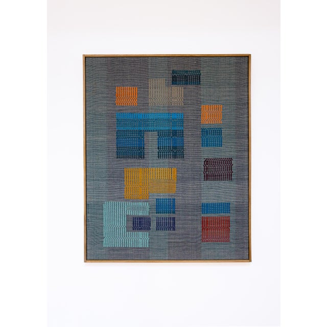 Gray Spigolatura 94 Handwoven Wall Art by Susanna Costantini For Sale - Image 8 of 8