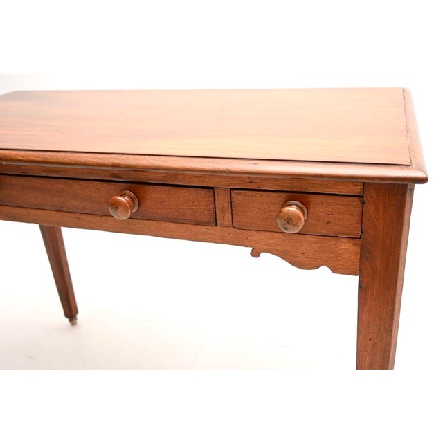 Antique Georgian Writing Table, 1790 For Sale - Image 10 of 11