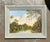 Vintage Landscape Oil Painting on Board For Sale - Image 13 of 15