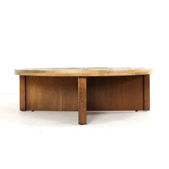 Coffee Table by Tue Poulsen for Haslev Furniture Factory, Denmark For Sale - Image 6 of 6