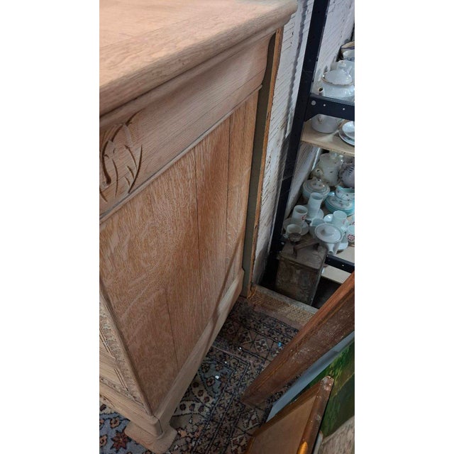 Louis Philippe Oak Chest of Drawers, 1890 For Sale - Image 9 of 12