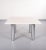Metal Marble & Steel Coffee Table by Wolfgang C.R. Mezger, 1980s For Sale - Image 7 of 7