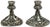 Late 19th Century Antique Fine & Beautiful Victorian Tiffany & Company Heavy Solid Cast Silverplate Candlesticks - A Pair For Sale - Image 5 of 18