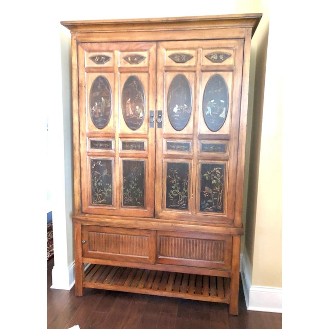Drexel Heritage Mandalay Armoire Entertainment Center Chairish
