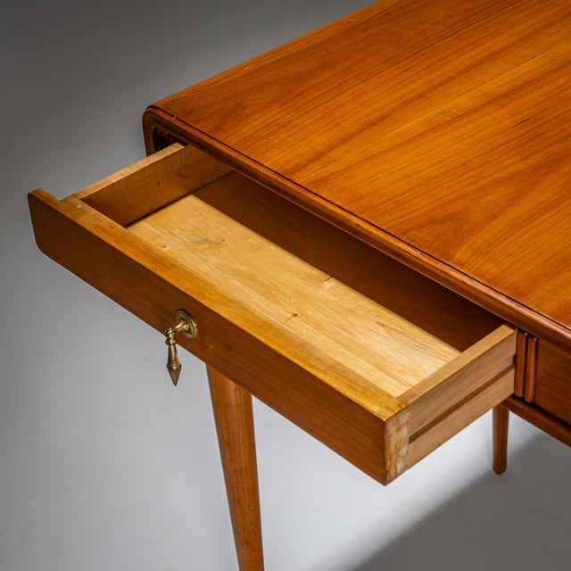 Sienna Desk, Italy, Mid-20th Century For Sale - Image 8 of 8