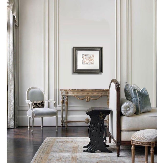 Very Rare Original Masson Etching with deckled edges. Titled: Assemblée de femme. 1966. Size: 34,9 x 31cm (Frame: 19 3/4 x...