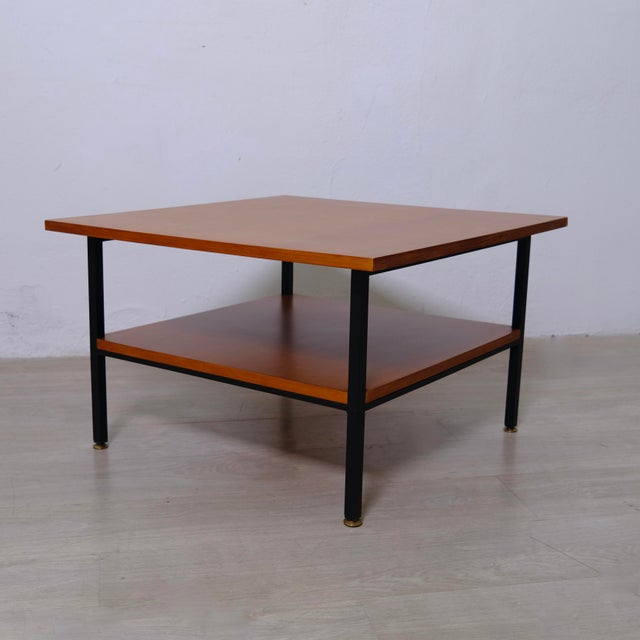 Vintage Italian Coffee Table in Wood, 1950s For Sale - Image 4 of 15