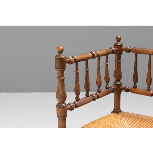 Vintage Corner Chairs, 1920s, Set of 2 For Sale - Image 6 of 8