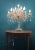 Large Crystal Candelabra Table Lamp, 1960s For Sale - Image 11 of 13