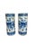A distinguished pair of 19th century Chinese blue and white porcelain hat stands, exemplifying the refined aesthetic of...