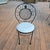 Late 20th Century Wrought Iron Round Table With 4 Chairs For Sale - Image 9 of 9