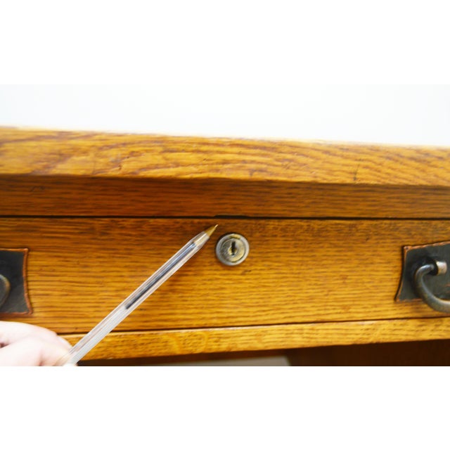 Stickley Executive Desk For Sale - Image 9 of 12