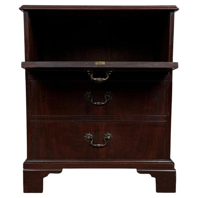 18th Century English Mahogany Cabinet with Concealed Compartments For Sale - Image 11 of 13