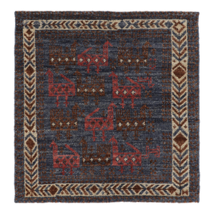 Rug & Kilim’s Shirvan-Inspired Persian Rug, Expressive Animal Pictorials