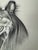 Illustration 1940s Original Signed Graphite Portrait of Collie Dog, 1949, 11 × 8.25 In. For Sale - Image 3 of 6