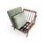 Olive Vintage Danish Easy Chair in Teak For Sale - Image 8 of 10
