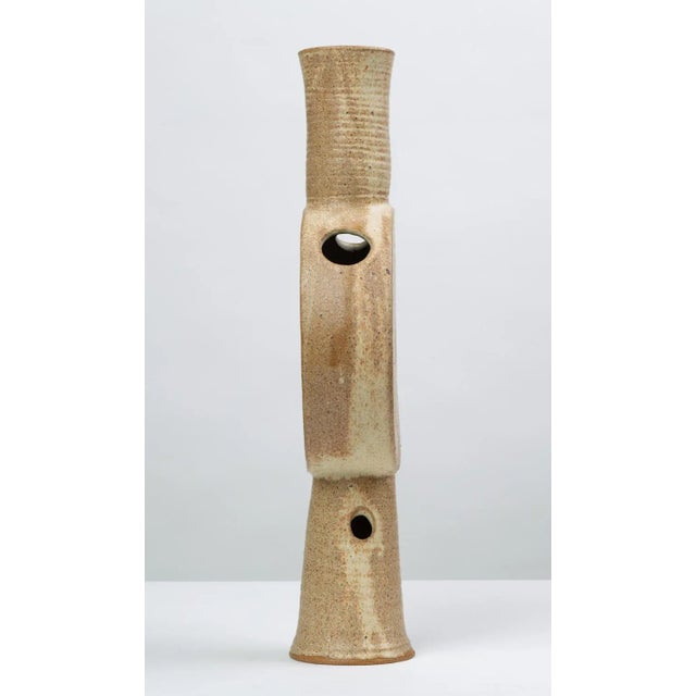 Ceramic Sculptural Multi-Opening Studio Pottery Vase or Centrepiece For Sale - Image 7 of 12