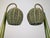 Vintage Torres Green Rattan Lamps by Mario Lopez, 1990s, Set of 2 For Sale - Image 14 of 16