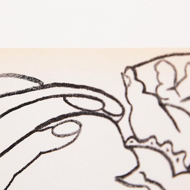 Françoise Gilot, Pages D'amour, 1951, Lithograph, Framed For Sale - Image 10 of 11