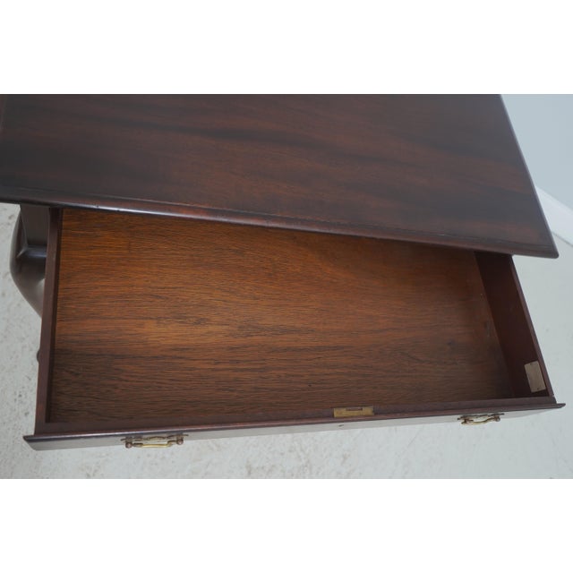 Kittinger Kittinger -Biggs 1 Drawer Mahogany Dressing Table For Sale - Image 4 of 18