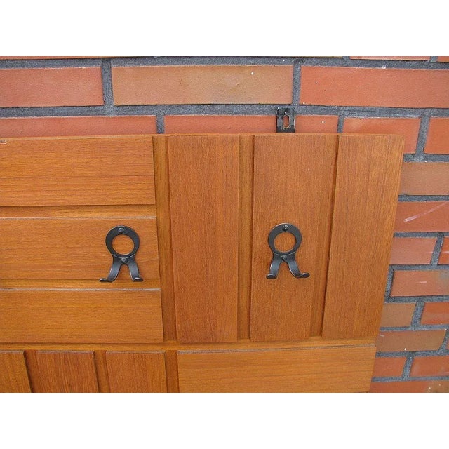 Vintage Teak Wardrobe Rack, 1960s For Sale - Image 12 of 18