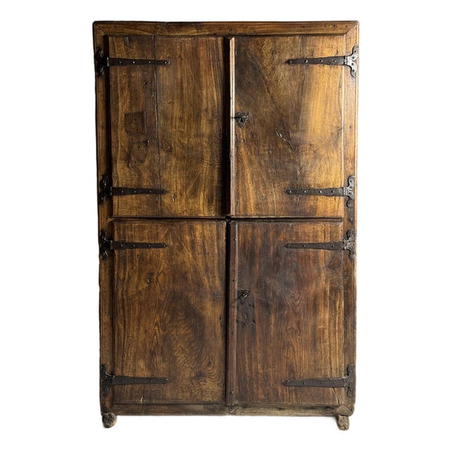 Spanish Cabinet in Wood, 1700 For Sale