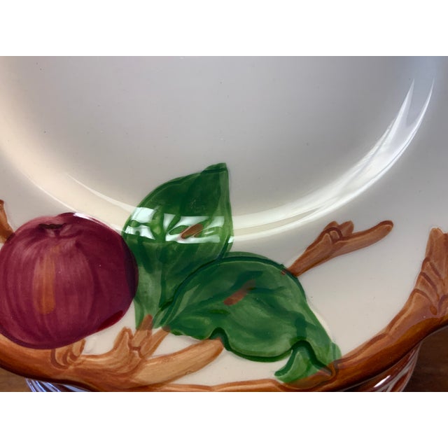 Mid 20th Century Francisan Apple Earthenware Lunch Plates- Set of 12 For Sale In New York - Image 6 of 8