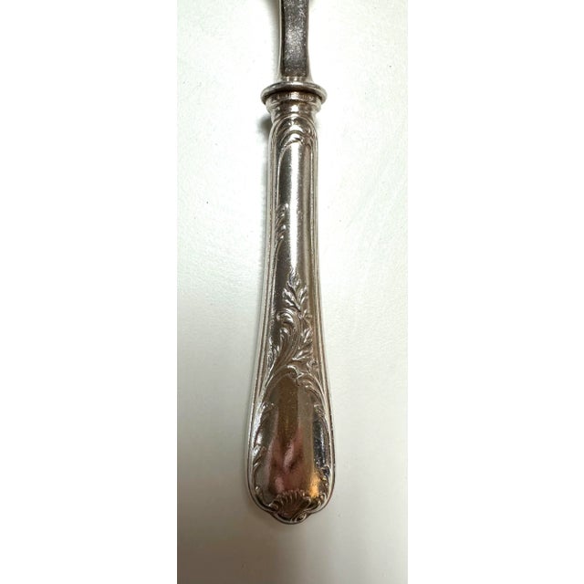 1920s 1920s Antique Christofle Marly Fish Set, France- 2 Pieces For Sale - Image 5 of 10