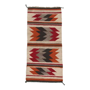 Antique Eye Dazzler Navajo Style Rug, 01'06 X 03'02