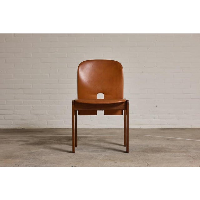 Cassina Model 121 Chairs by Afra & Tobia Scarpa for Cassina, 1965, Set of 6 For Sale - Image 4 of 12