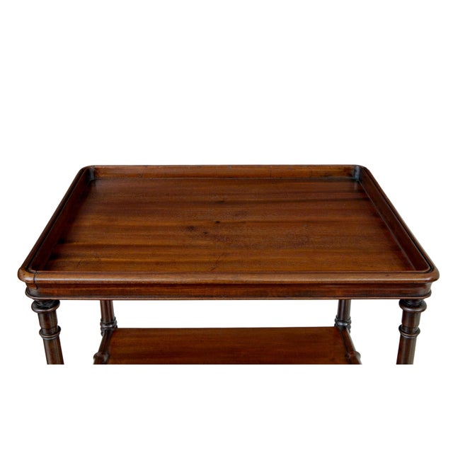 Antique Mahogany What Not, 1850 For Sale - Image 3 of 9