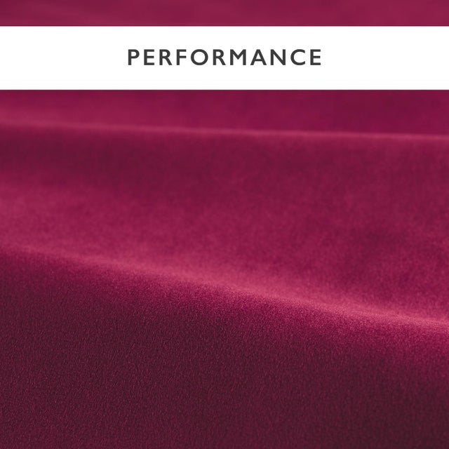 Harlequin Performance Velvets Fabric in Magenta - a Sample For Sale