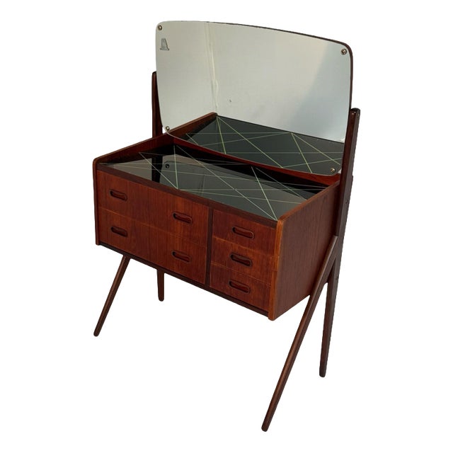 Danish Teak Vanity from AG Spjel, 1960s For Sale