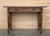 Early 19th Century Walnut Wood Catalan Spanish Console, Desk or Vanity Table For Sale - Image 17 of 18