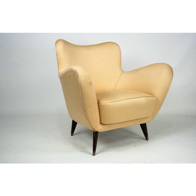 Vintage Sculptural Lounge Chair by Guglielmo Veronesi, 1950s For Sale - Image 6 of 11