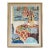 Mid-Century Modern 'Interior With Painting' Vintage Swedish Original Still Life Interior Oil Painting, Framed For Sale