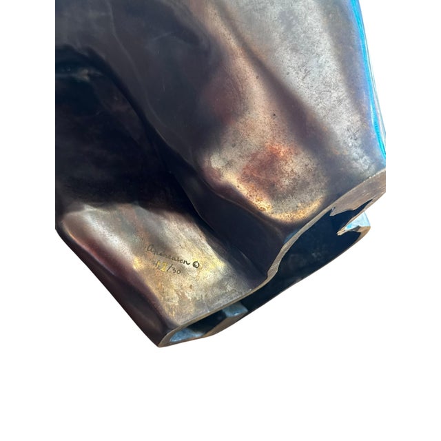 1980s 3 Horse Bronze Sculpture by Sharon Anderson For Sale - Image 4 of 4