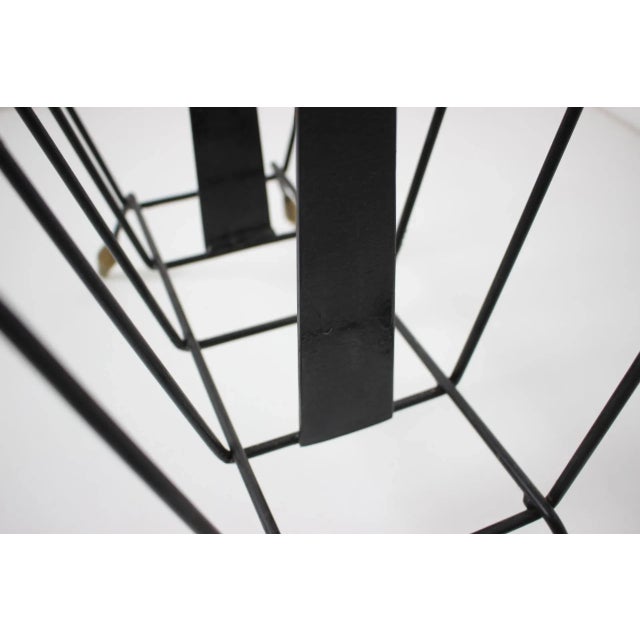 Metal Mid-Century Newspaper Stand, 1970s For Sale - Image 7 of 8