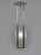 Degué A pair of French 1925-1935 art deco lanterns. Beautiful nickel plated bronze or solid brass mounts. Each holds four...