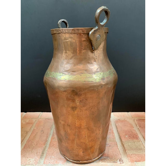 Antique Rustic Style Copper And Brass Vessel Urn Chairish In cases of icc, the elevated copper intake is due to heating and/or storing milk in copper or brass vessels.