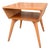 1950s Heywood-Wakefield Aristocraft Champagne Maple Lamp Table For Sale